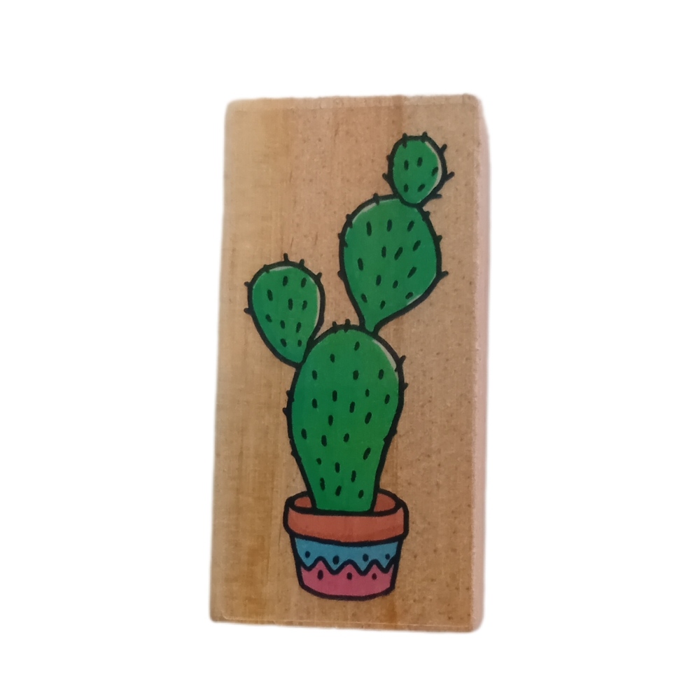 Cactus Design Home Stamp